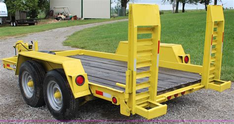 used skid steer trailer|heavy duty skid steer trailers.